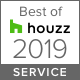 Best of Houzz 2019 - Client Satisfaction. This professional was rated at the highest level for client satisfaction by the Houzz community. Awarded on January 18, 2019